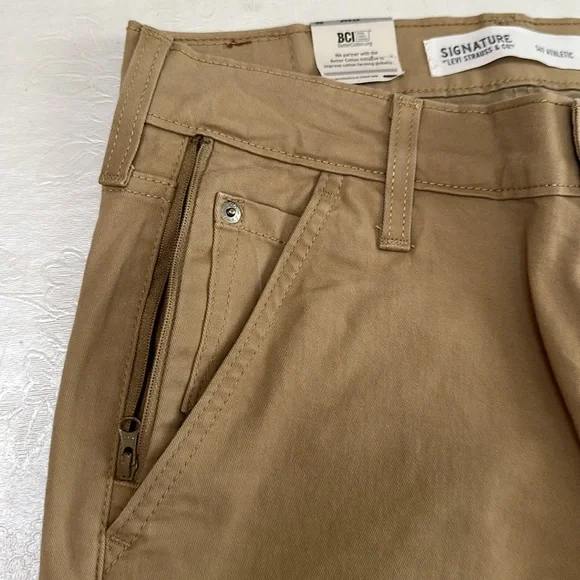 Levi 30x 32 ATHLETIC FIT pant- khaki - Picture 7 of 13